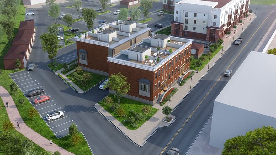 Aerial View Commercial